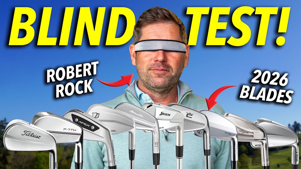 We Asked Robert Rock To Blind Test And Rank 10 Blade Irons