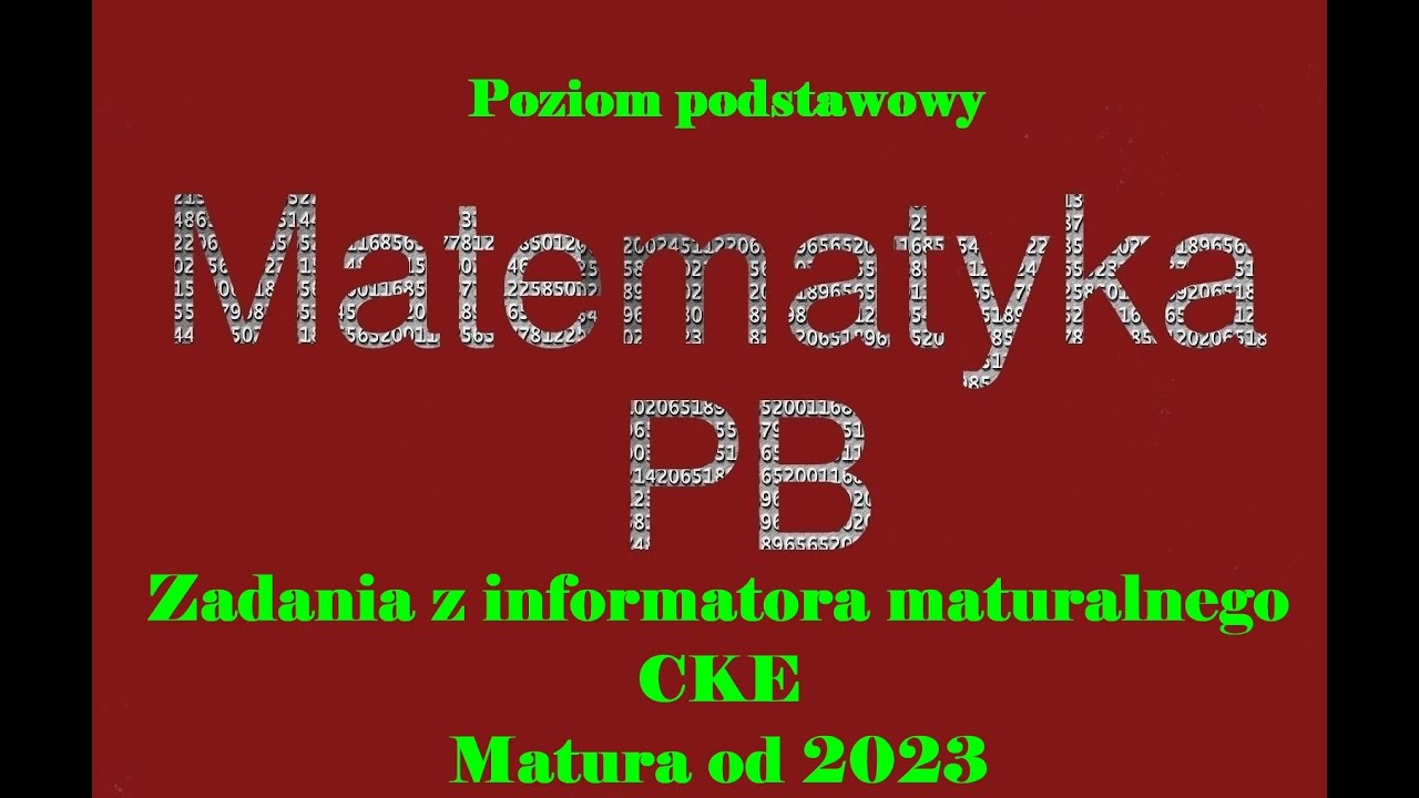 Zadanie 50 Informator o egzaminie maturalnym z matematyki poziom podstawowy Statystyka