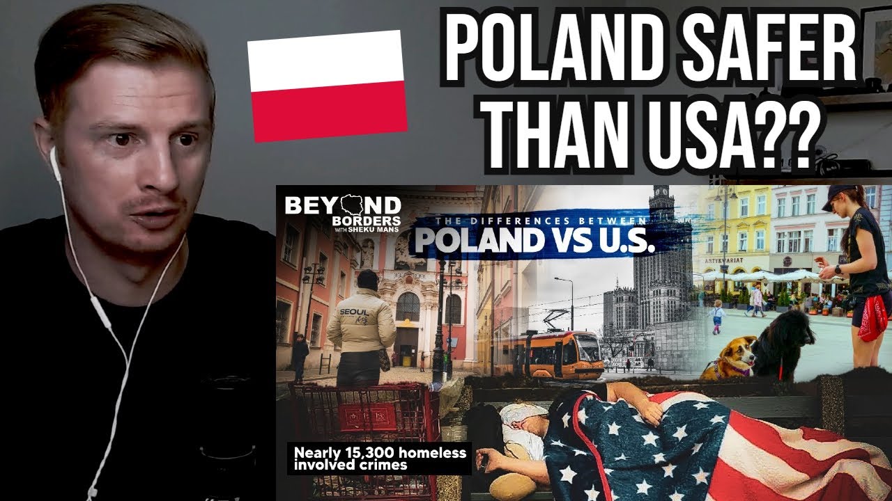 Reaction To Poland is UNDERRATED and SAFER than AMERICA
