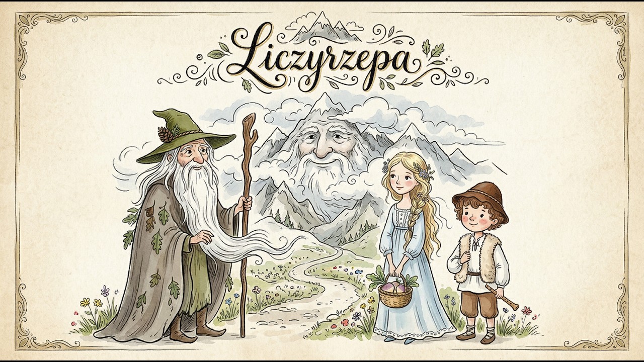 🏔️ Legenda o Liczyrzepie dla dzieci - Tajemnica Ducha Gór Karkonoszy | Karkonosz bajka