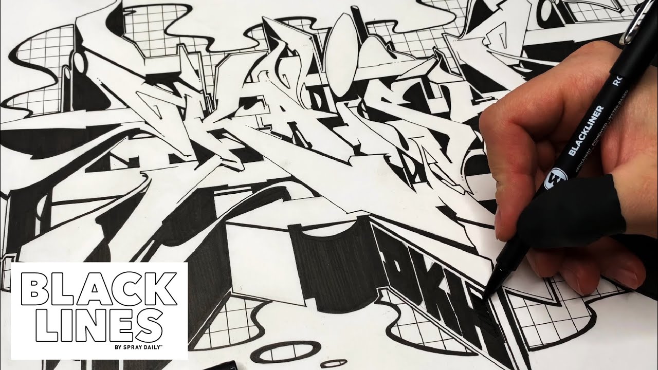 BLACK LINES 009 - KAISY