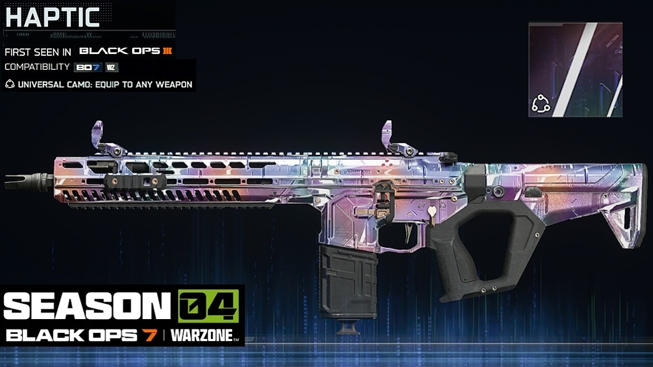 How To Unlock New Haptic Camo In Black Ops 7