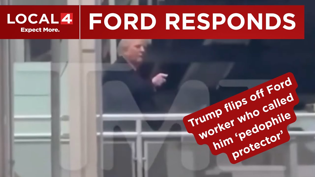 Co Ford powiedział o tym, że prezydent Trump pokazał środkowy palec jednemu z jego pracownik&oacute;w w Detroit