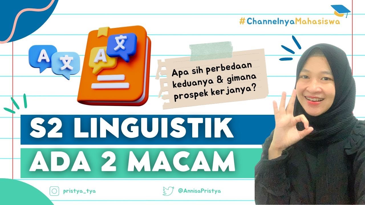 Magister Ilmu Linguistik vs Magister Linguistik Terapan. Beda?