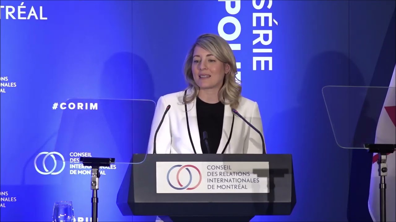 L'honorable Mélanie Joly - La nouvelle politique étrangère du Canada pour l'Arctique