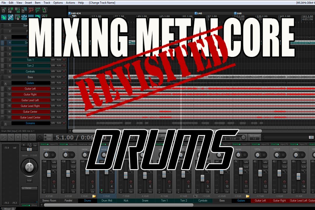 Drums - Mixing Metalcore Revisited