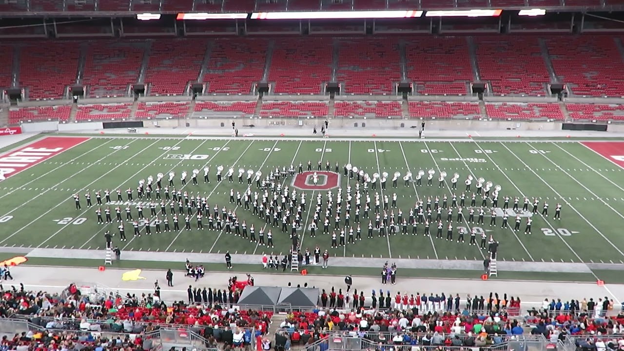 The Ohio State University Marching Band Buckeye Invitational 2024 performance
