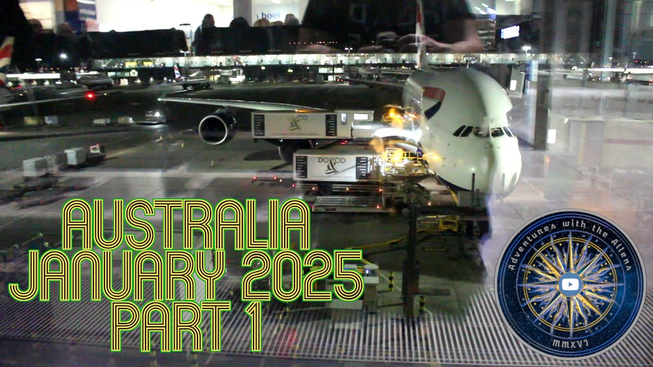 Австралия — январь 2025 г. — Часть 1: День путешествий, отель Grace и Новый год