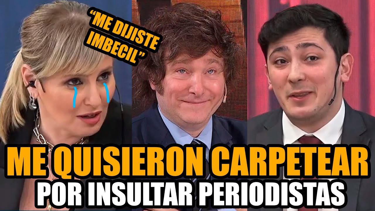 I went to support Milei at Manguel's leftist show and they tried to frame me live | Break Point