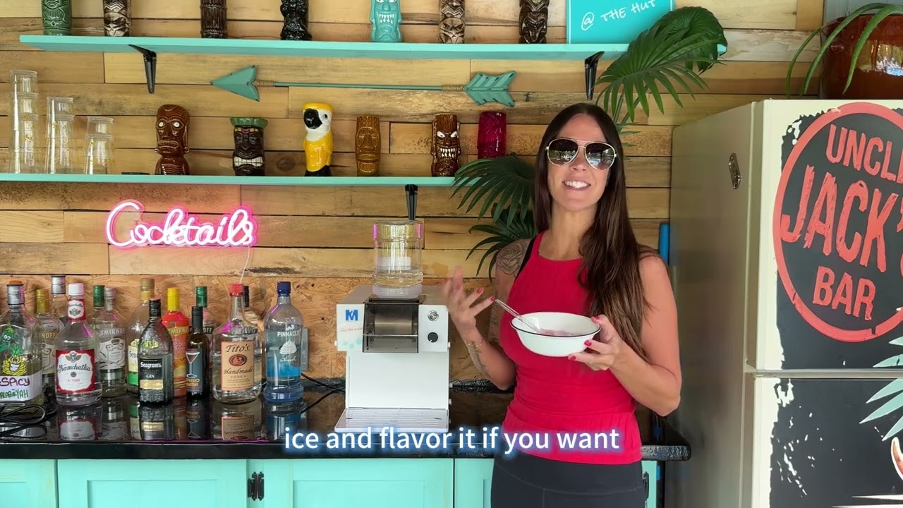 Snowflake Ice Machine - The Legendary Summer Device [MWNYTUOH Passionately Crafted]