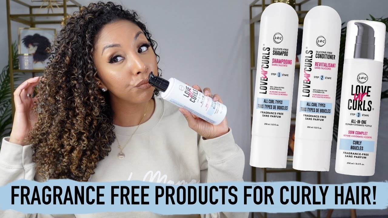 NEW Fragrance Free Products for Curly Hair! LUS! | BiancaReneeToday