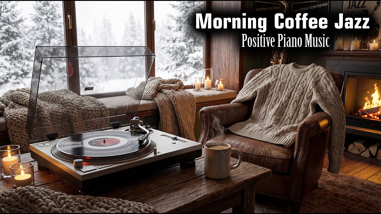 Morning Coffee Jazz - Positive Piano Music & january Bossa Nova for Relaxation, Work & Focus