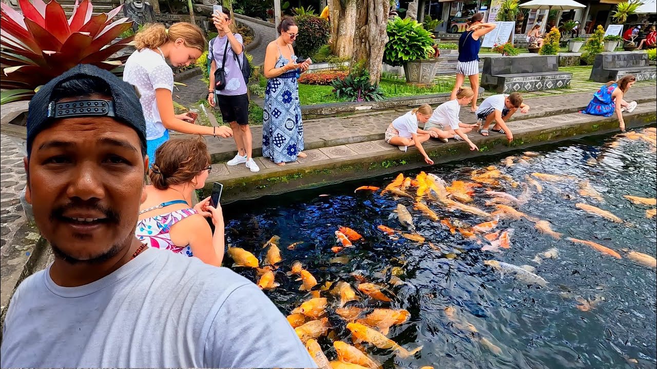 Bali Indonesia ni Tirta Ganga Water Palace Naibai