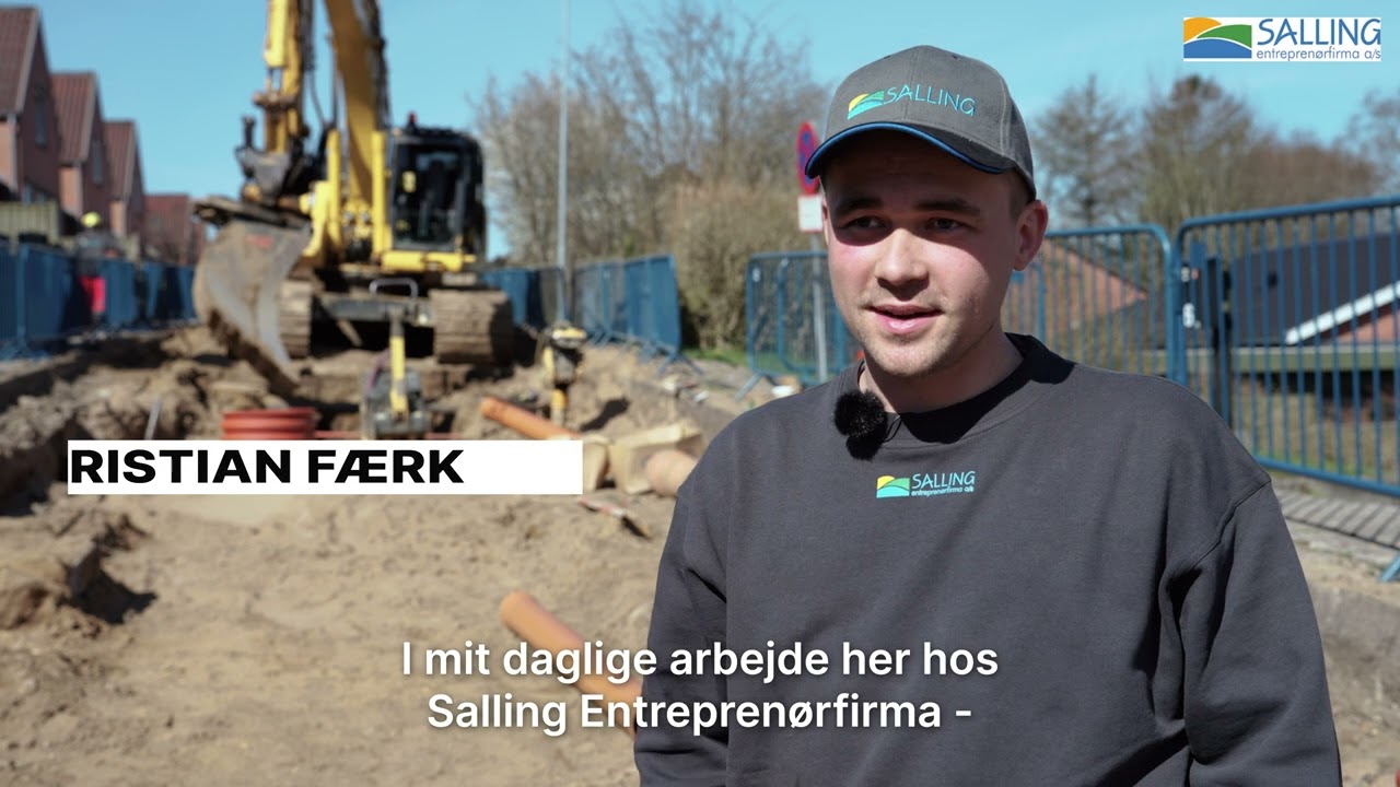 Jobbet som anlægsstruktør hos Salling Entreprenørfirma