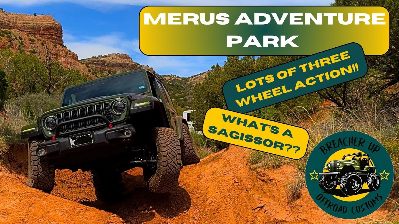 We Get Flexed Out At MERUS Adventure Park And Put The Gladiator's New Lift To The Test!!