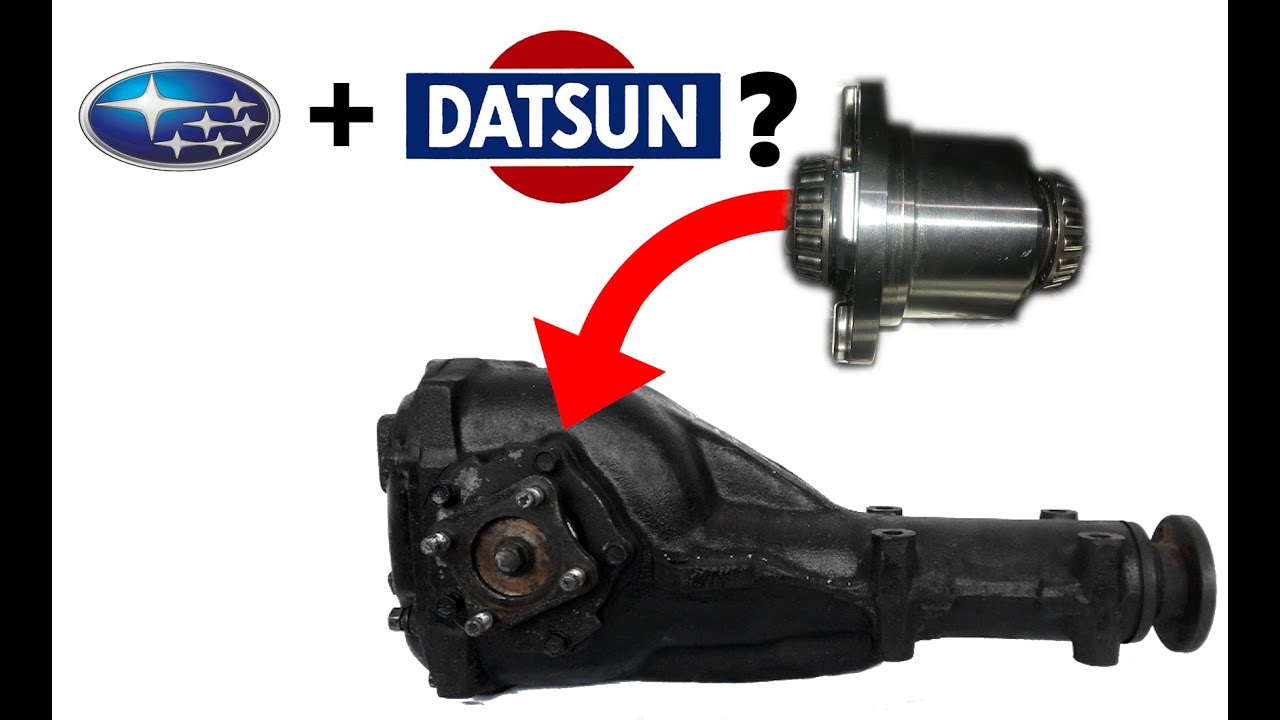 Datsun 510, 240z, 260z: r180 LSD: Installing a $75 Subaru STI diff centre into Datsun case