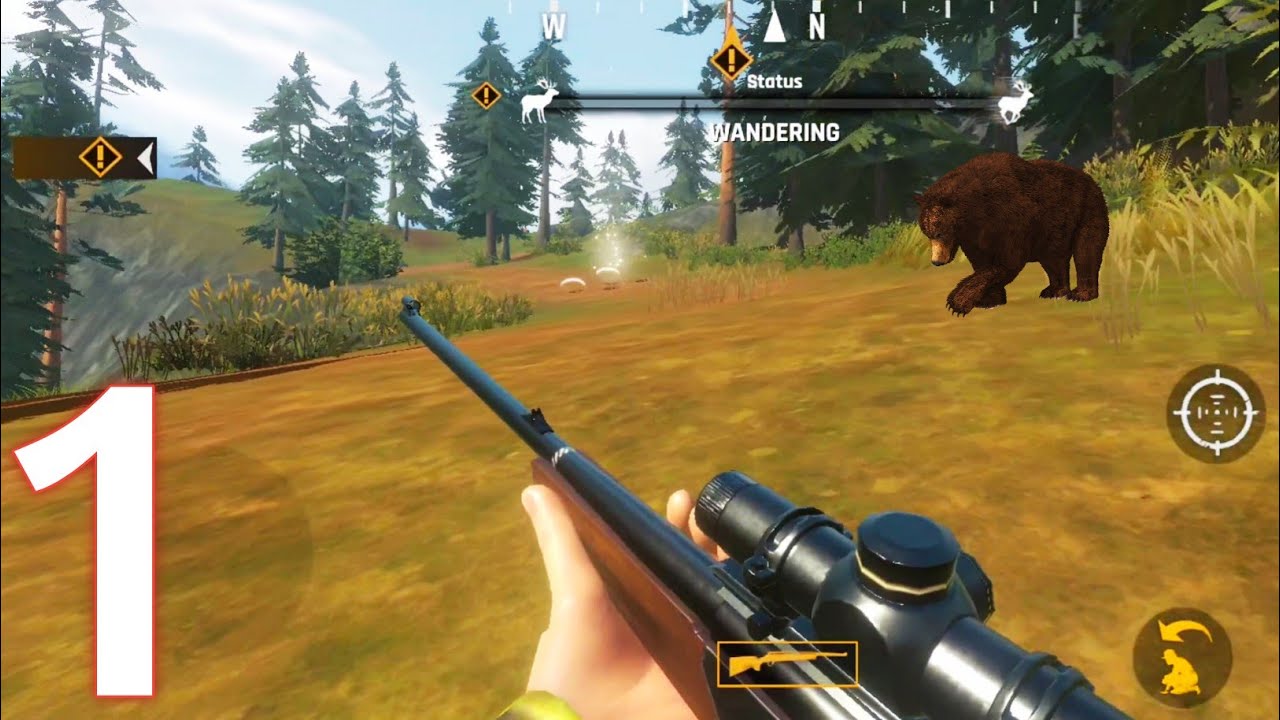 TheHunter : 3D Hunting Game - Gameplay Walkthrough Part 1 - Android Gameplay