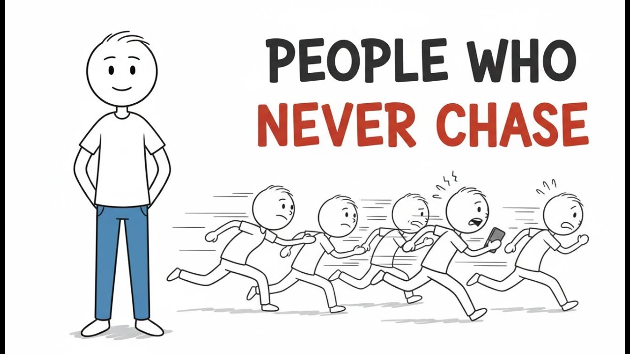 The Psychology of People Who Don't Chase Anyone | Self Worth & Relationships