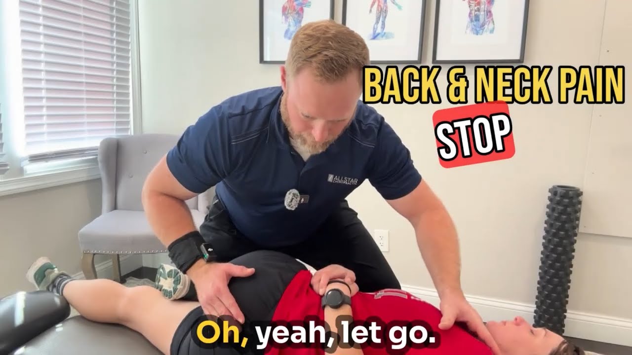 Instant Relief!!! Neck, Hip & Low Back Pain from Computer Posture | ASMR Chiropractic Adjustment