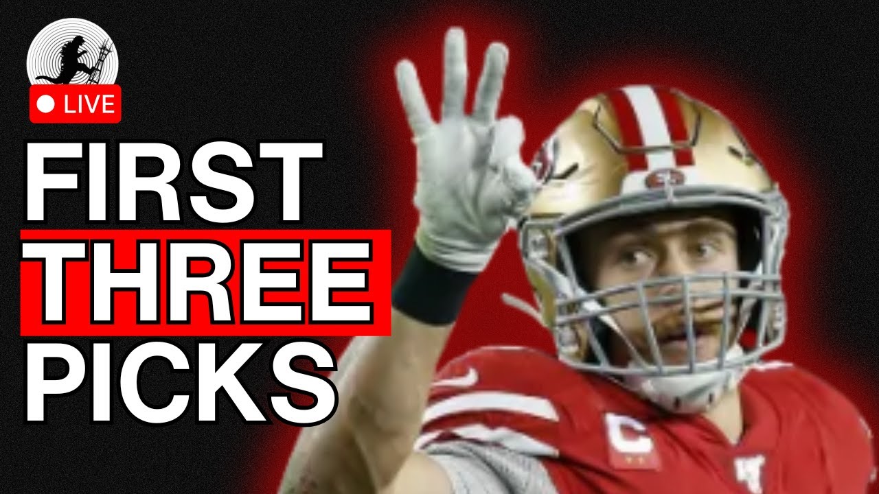 49ers Mock Draft 2026: Predicting Their First 3 Picks