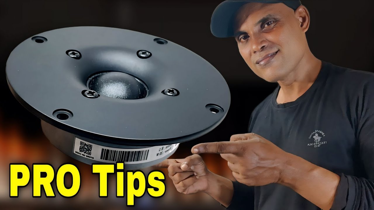 Tweeter connection to speaker