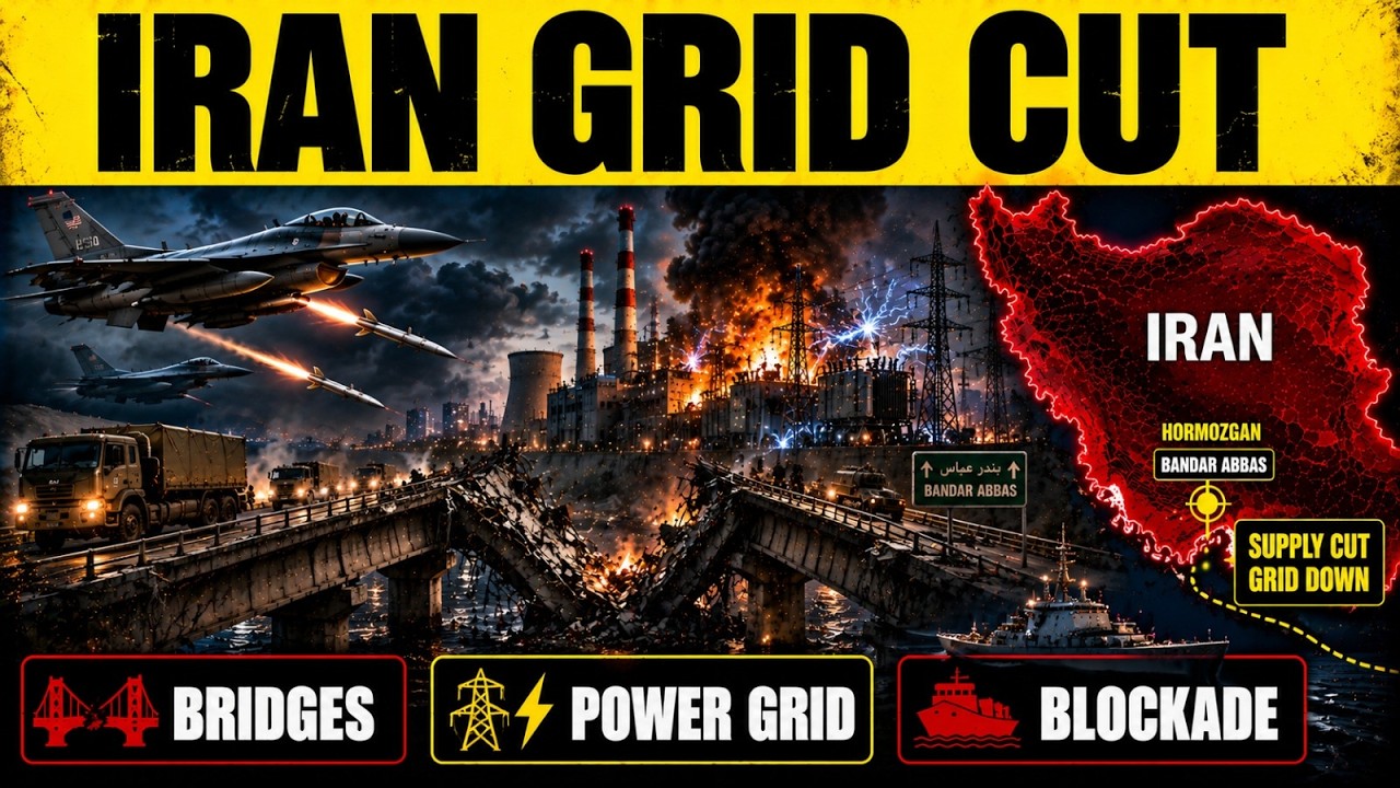 U.S. Military Just Did Something HUGE To Iran's Bridges And Power Plants