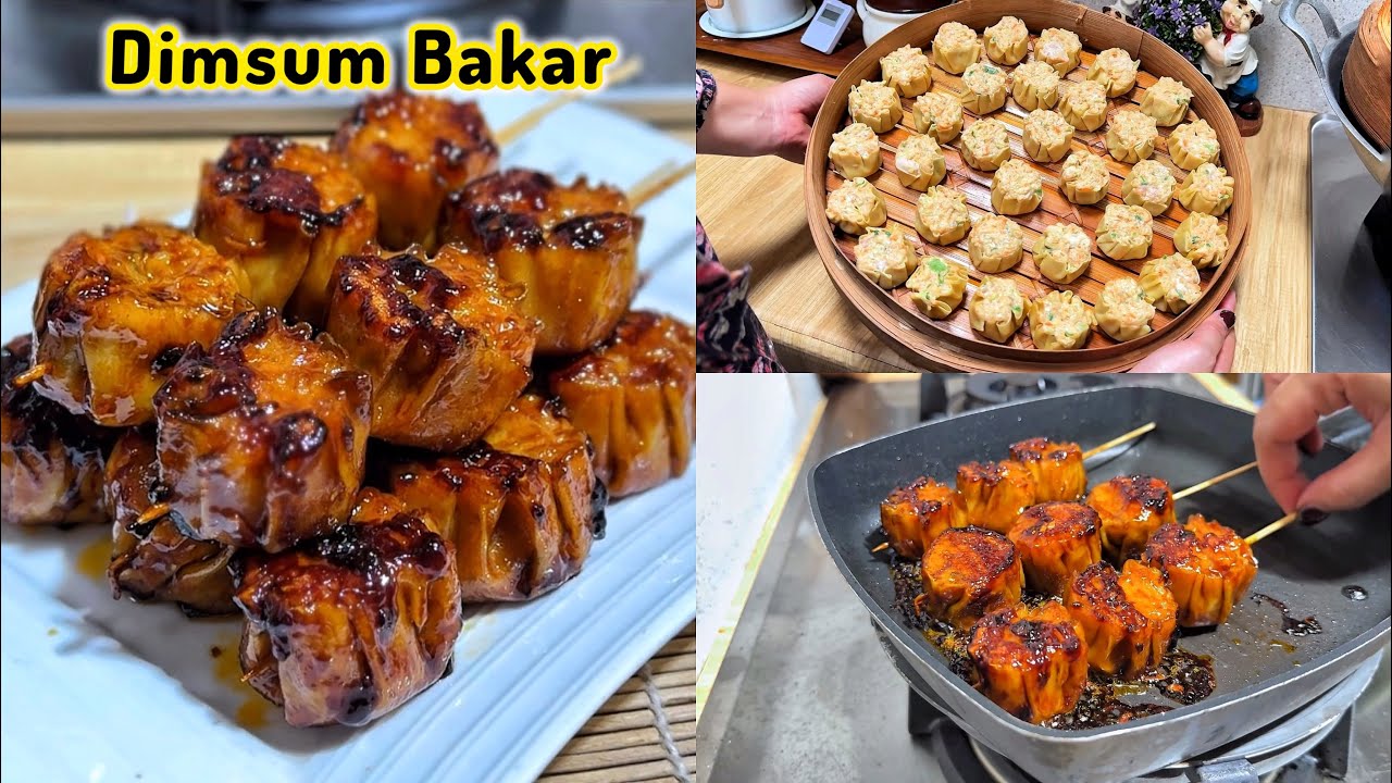 DIMSUM BAKAR‼️SPECIAL MENU DIPENGHUJUNG AKHIR TAHUN #niahermanto #dimsum #dimsumbakar #resep