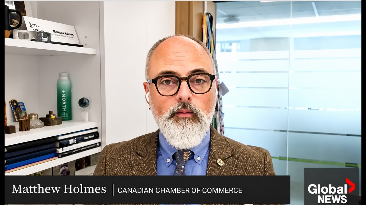 Canadian Chamber's Matthew Holmes on mixed progress on trade diversification | Global News