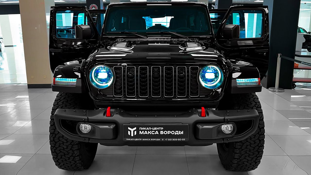 Jeep Wrangler Rubicon (2025) - Звук, Внешний вид и Детали Интерьера