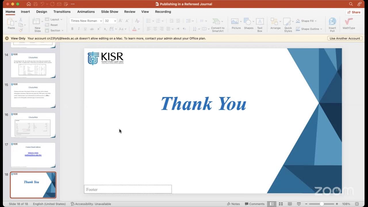 KAAA: Discovering Refereed Journals via ULRICHSWEB