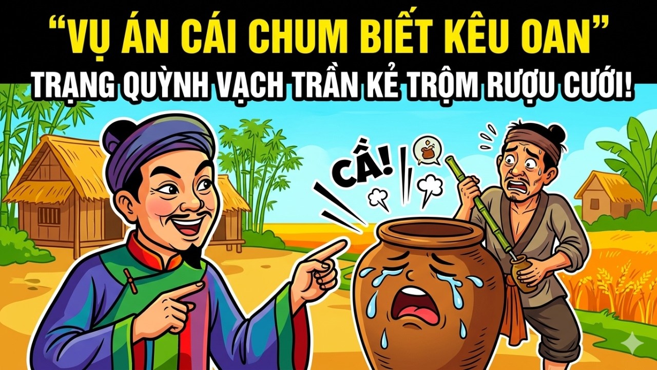 VỤ ÁN CÁI CHUM BIẾT KÊU OAN: Trạng Quỳnh Vạch Trần Thủ Đoạn Hút Rượu Cưới!