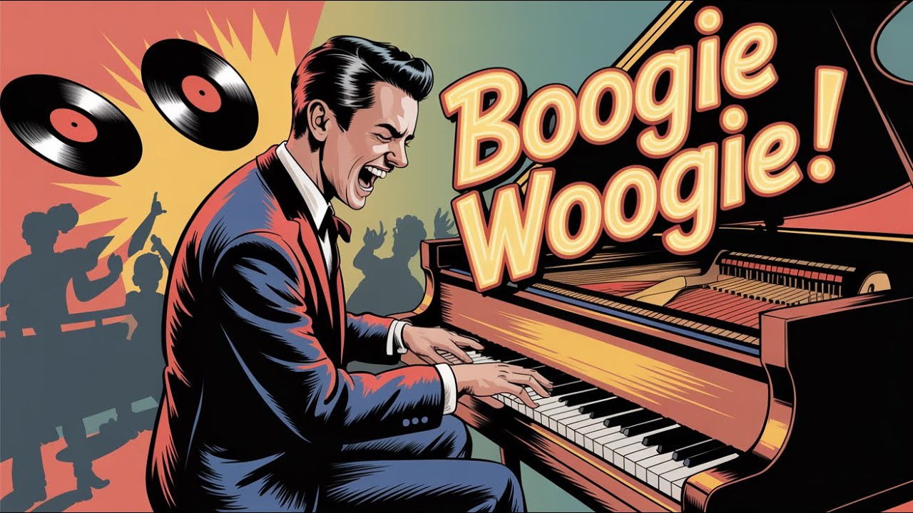 A 1950s Blues Party &ndash; 1 Hour of Piano Boogie-Woogie, Jump & Jive