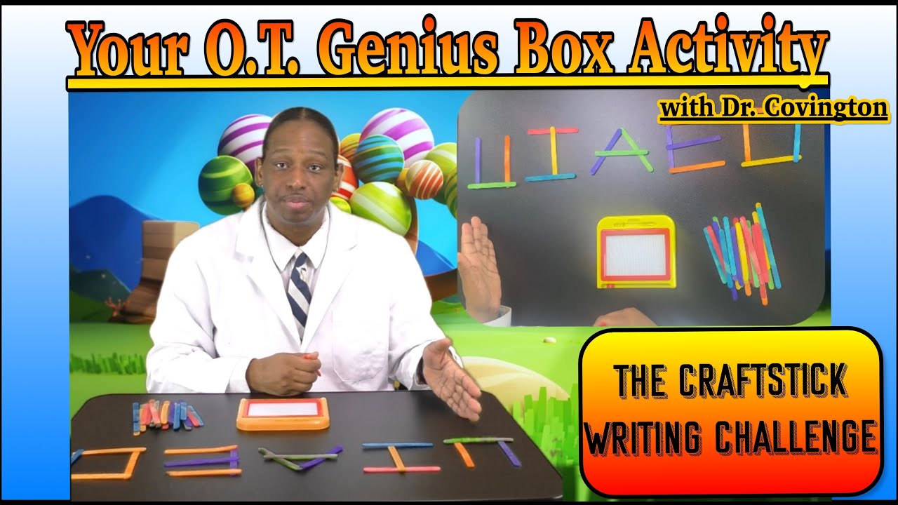 Your O.T. Genius Box Activity: The Craftstick Writing Challenge