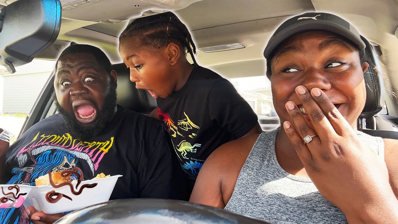 WORMS IN MY HUSBAND'S FOOD REVENGE PRANK...*HILARIOUS*