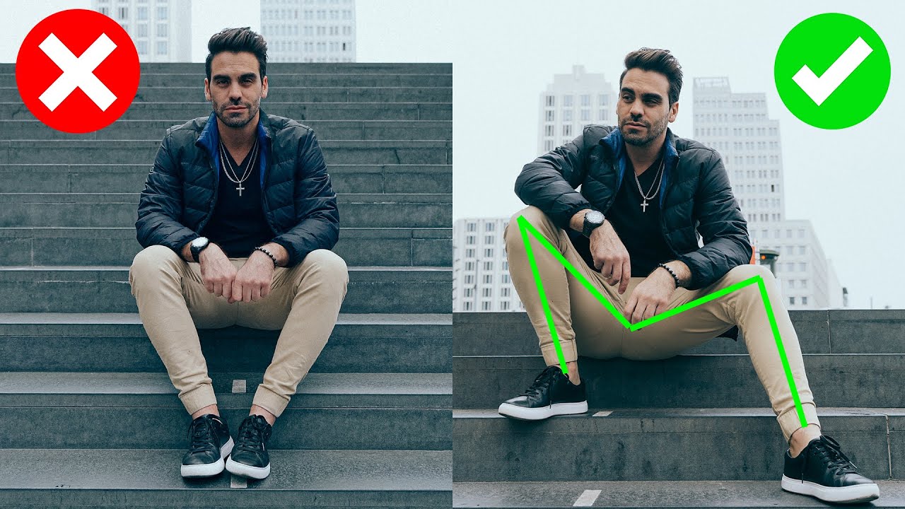 6 POSES PARA HOMBRES │ Como posar y guiar para siempre verse perfecto en las fotos!
