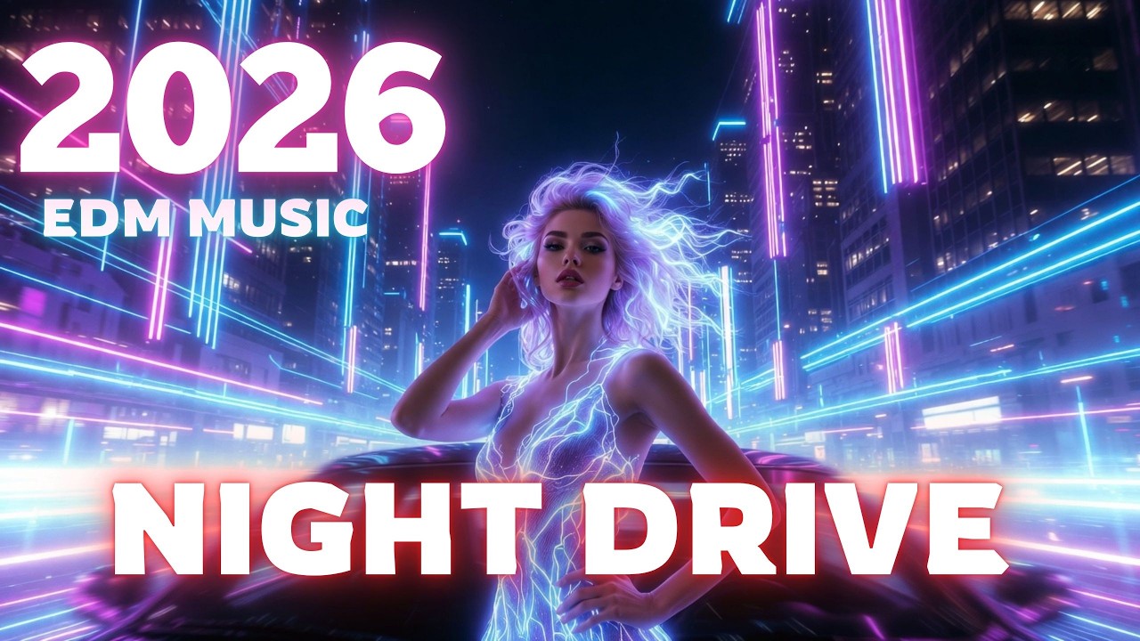 EDM Music for Night Drive – EDM Bass Boosted Mix 2026 | DJ Song | Car Music| Dance Party (2)