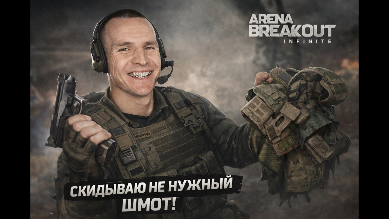 Сливаю не нужный шмот Arena Breakout Infinite #shorts #arenabreakoutinfinite