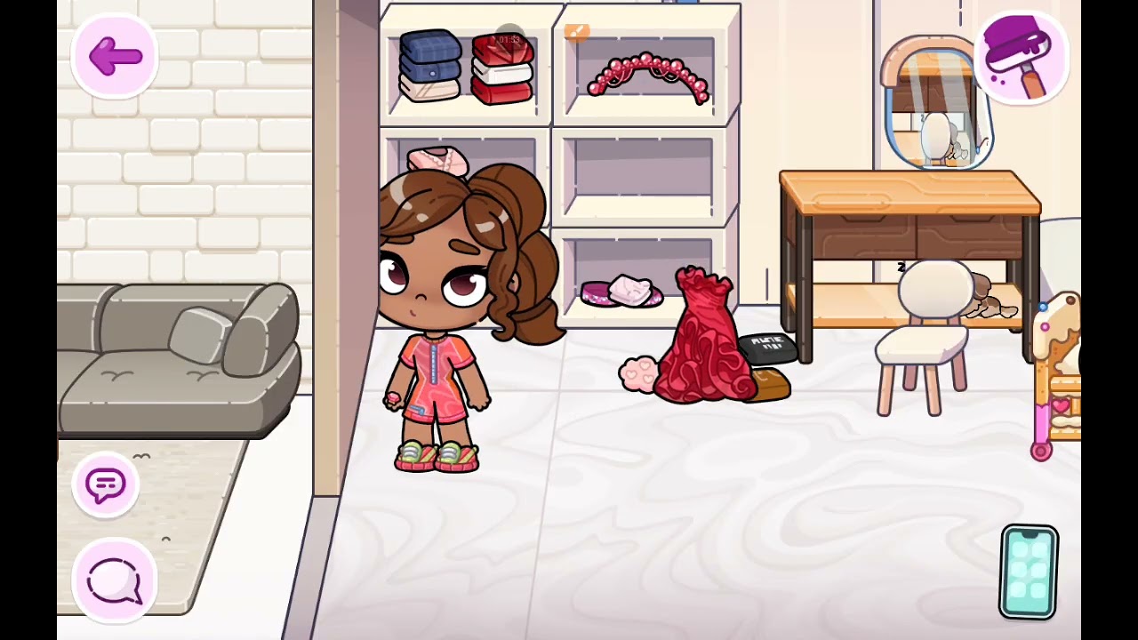 Rotina roubaram a Antonella no avatar world