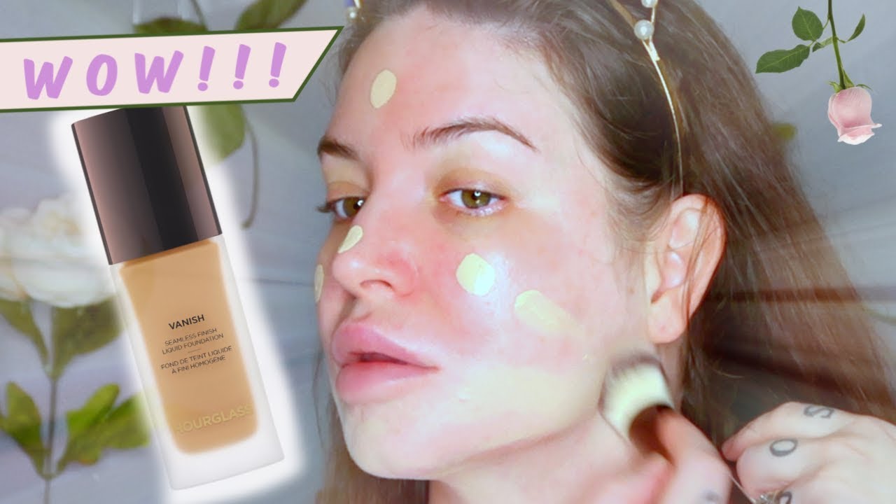 Hourglass VANISH SEAMLESS FINISH LIQUID FOUNDATION 🤯 review | stillglamorus