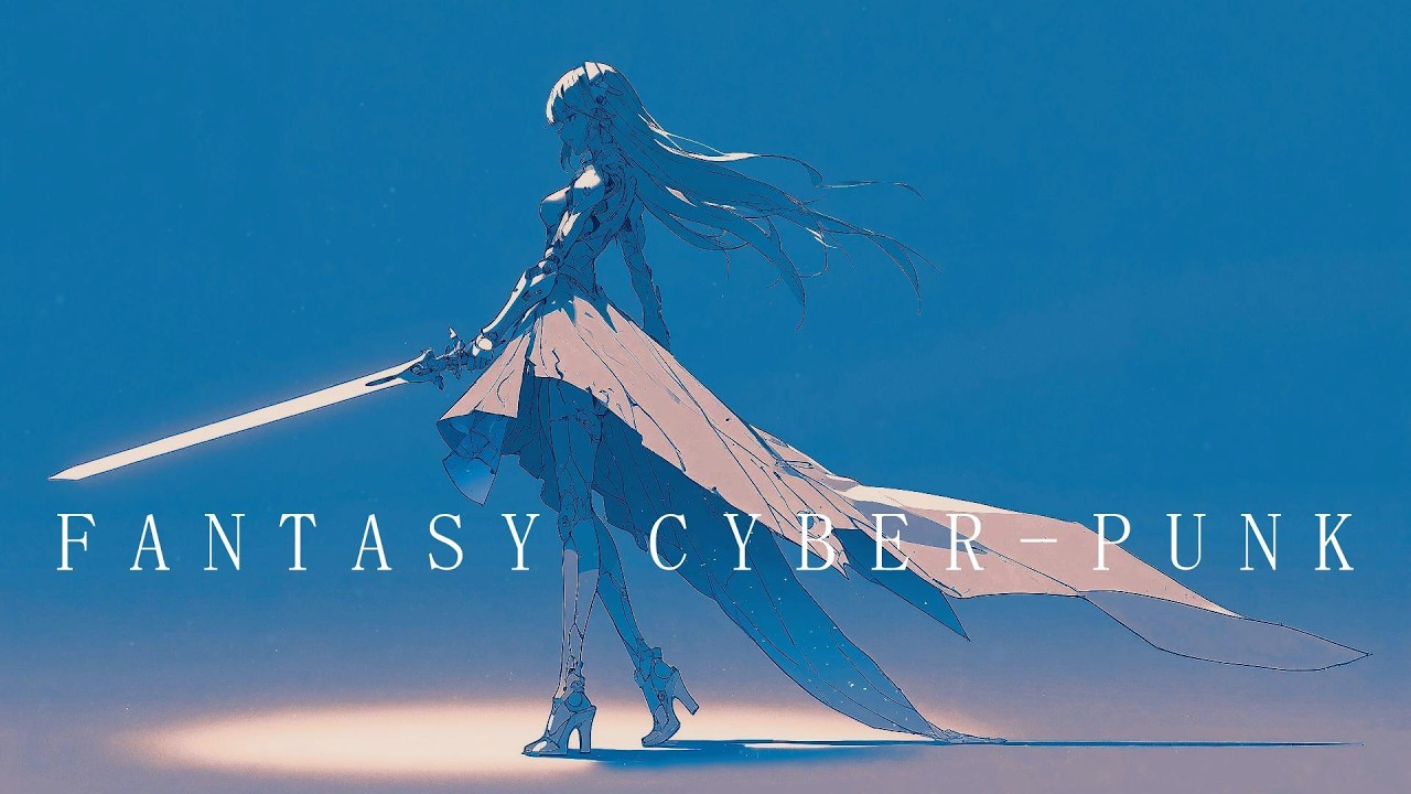【作業用】Cyber Punk Lofi ⚔️ Fantasy Ballad Beats to Return To | Deep Focus & Quiet Nights 🌙