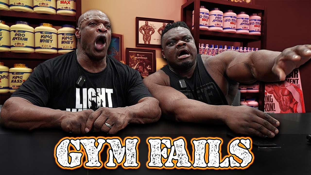 TOP 10 Best Gym Fails | Ronnie Coleman & Blessing Awodibu