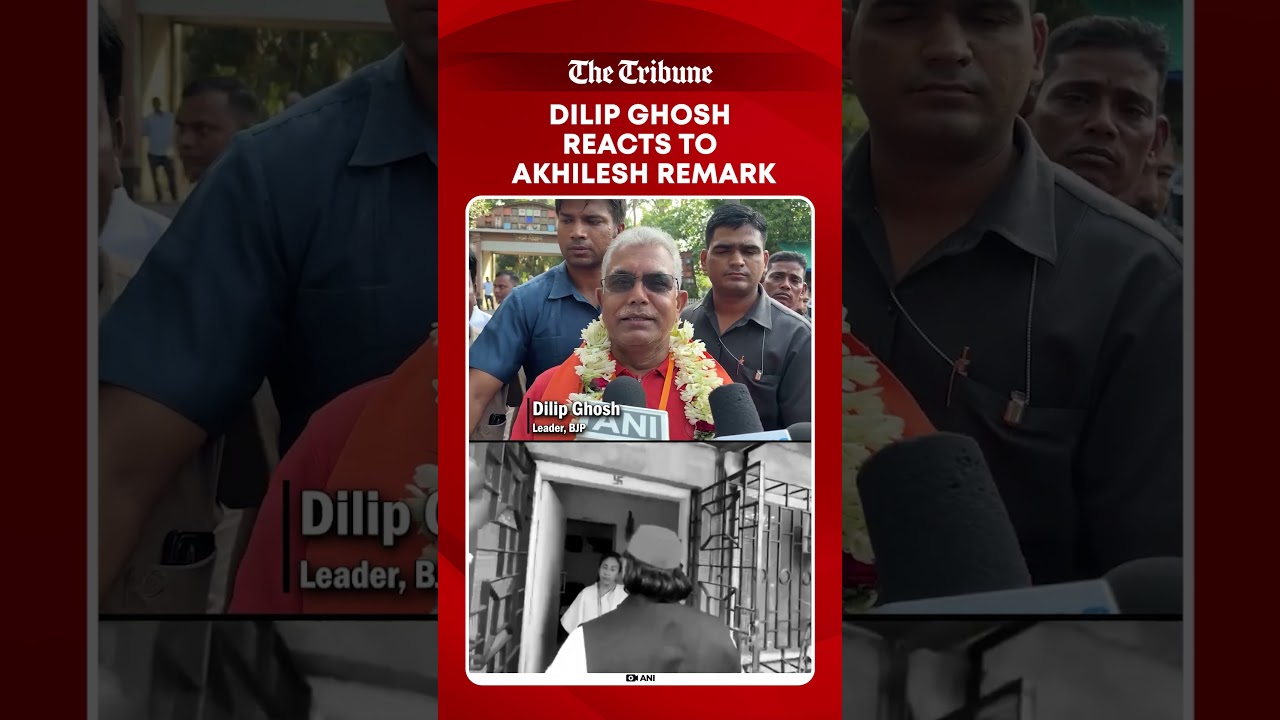 Dilip Ghosh reacts to Akhilesh Yadav&rsquo;s &lsquo;DIDI aap haari nahi hai&rsquo; remark on Mamata Banerjee