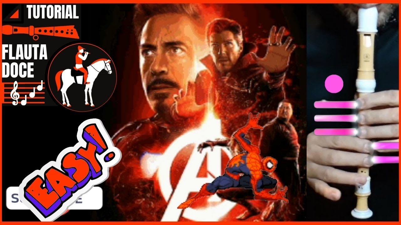 AVENGERS THEME VINGADORES, TUTORIAL COMPLETO KARAOKE - FLUTHERO