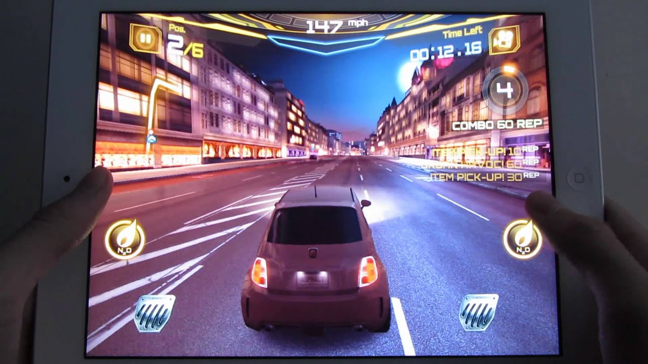 Asphalt 7: Heat - Review on new iPad (3)