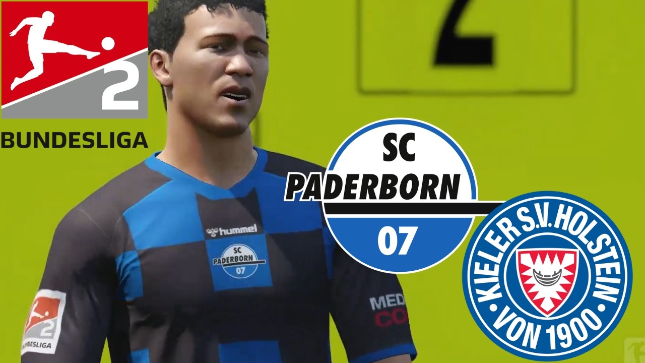 2.Bundesliga SC Paderborn gegen Holstein Kiel Saison 25/26 1.Spieltag