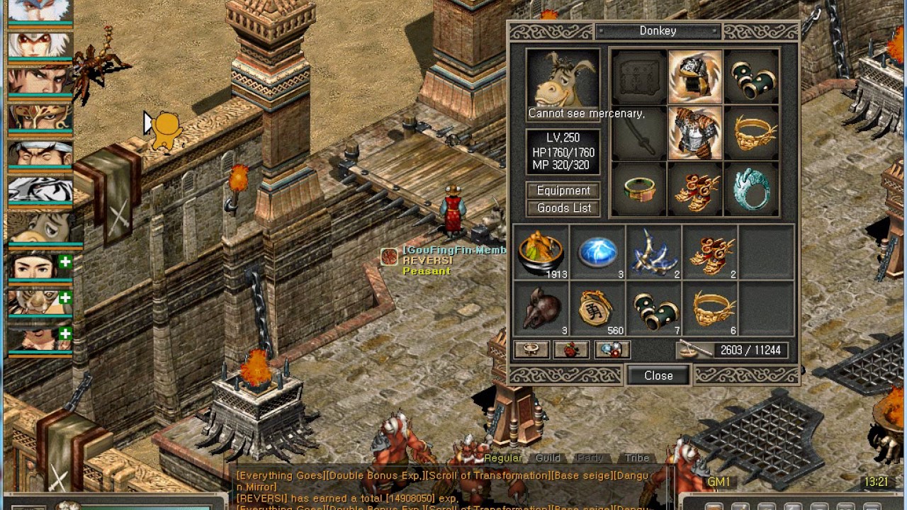 The Great Merchant - Convert Exp with my Sexy Donkey