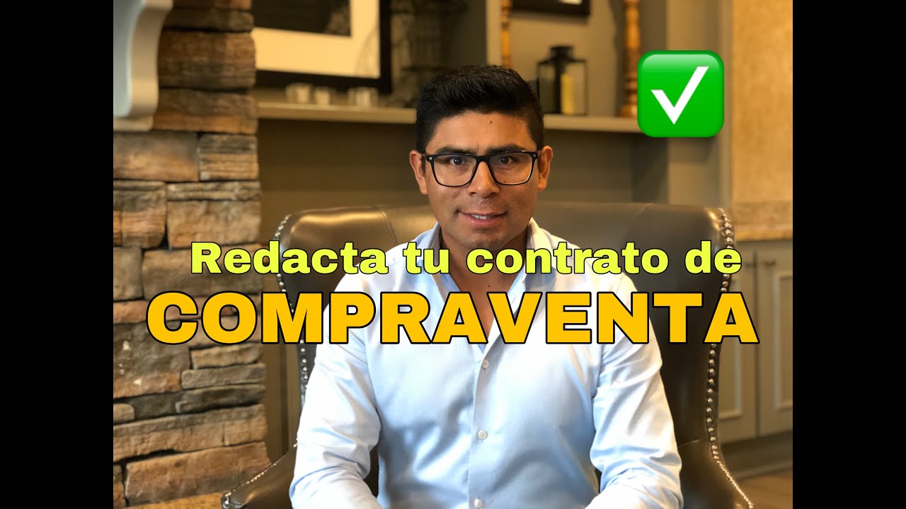 Como Hacer un Contrato de Compra Venta‼️ de Inmuebles 🏡 requisitos de existencia y validez ✅