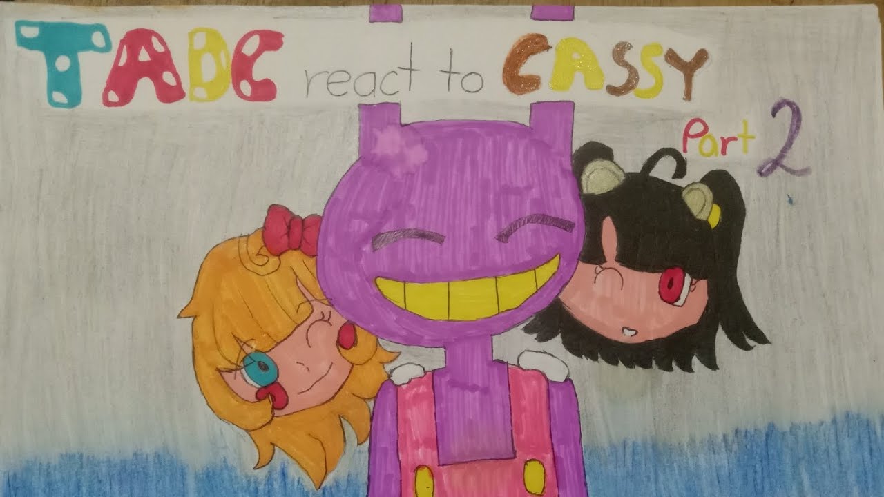 tadc react Jax as Cassidy||2/2//gacha life///very lazy///!!!END!!!