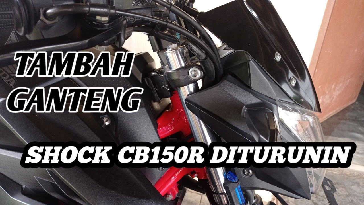 TUTORIAL CARA PENDEKIN SHOCK DEPAN CB150R || GAMPANG BANGET !!!