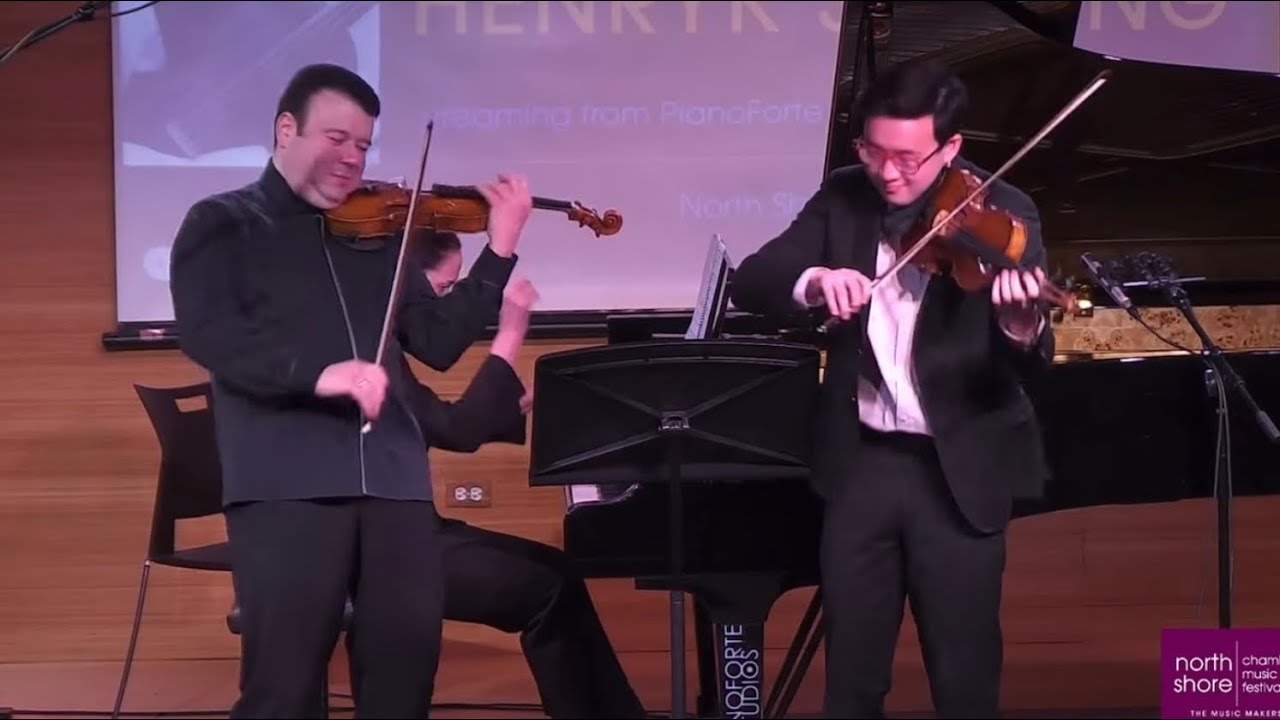 Vadim Gluzman, Julian Rhee and Angela Yoffe | Igor Frolov: Divertimento for two violins and piano